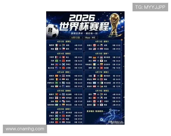 2026国际足联世界杯实时更新比赛结果和精彩瞬间全程直播解析